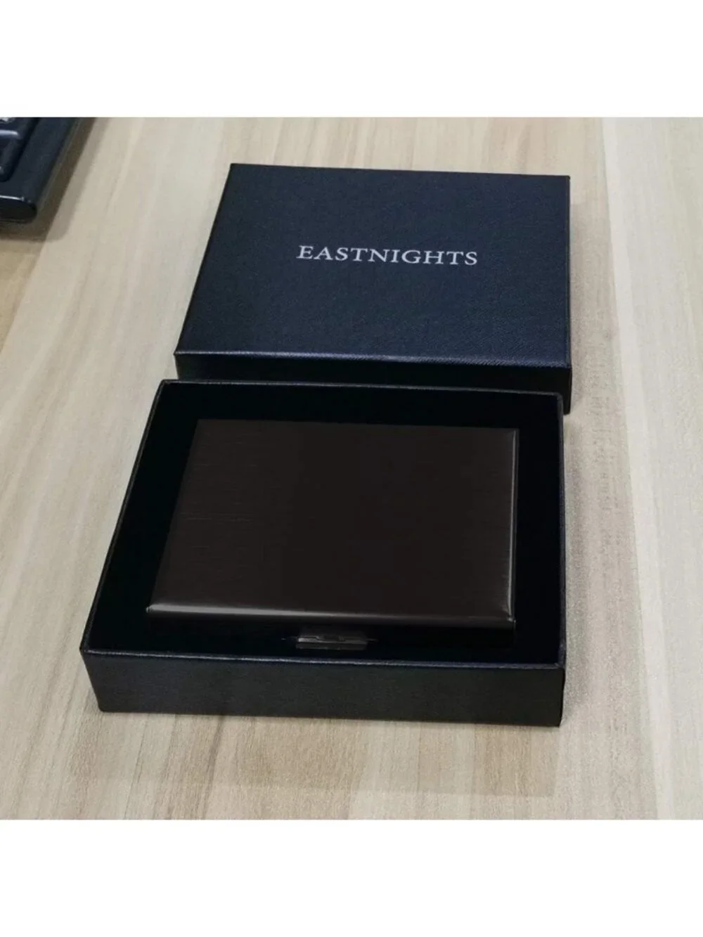 Slim RFID Credit Card Holder Wallet | Metal Business Card Case for Men & Women